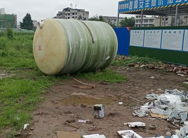 上海遂宁船山区10立方玻璃钢化粪池项目
